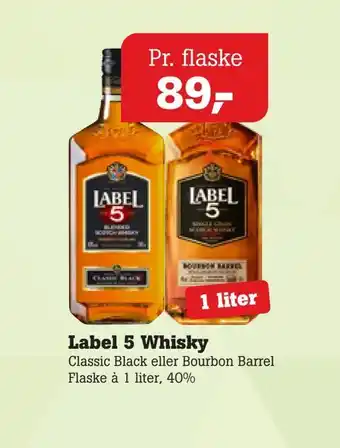 Poetzsch Padborg Label 5 whisky tilbud