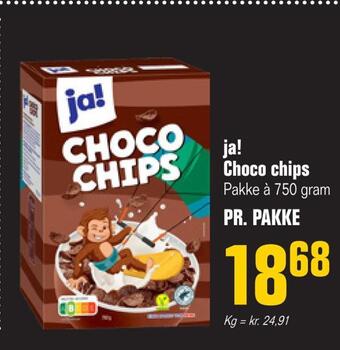 Poetzsch Padborg Ja! choco chips tilbud