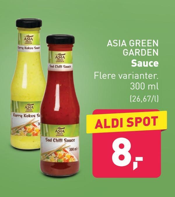 Sauce tilbud hos ALDI