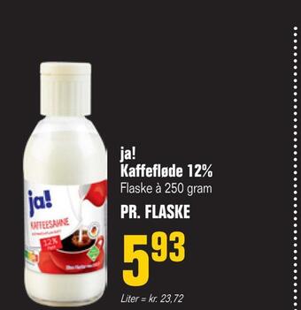 Poetzsch Padborg Ja! kaffefløde 12% tilbud