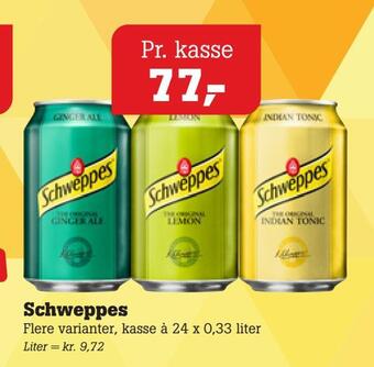 Poetzsch Padborg Schweppes tilbud