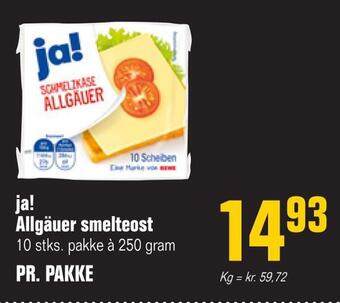 Poetzsch Padborg Ja! allgäuer smelteost tilbud
