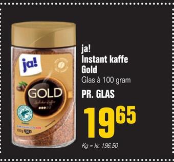 Poetzsch Padborg Ja! instant kaffe gold tilbud