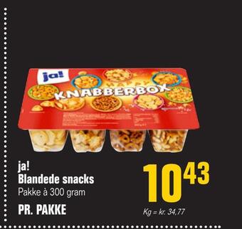 Poetzsch Padborg Ja! blandede snacks tilbud