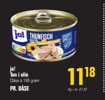 Poetzsch Padborg Ja! tun i olie tilbud
