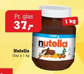 Poetzsch Padborg Nutella tilbud
