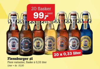 Poetzsch Padborg Flensburger øl tilbud