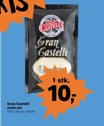 Gran castelli revet ost