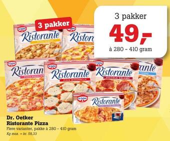 Poetzsch Padborg Dr. oetker ristorante pizza tilbud