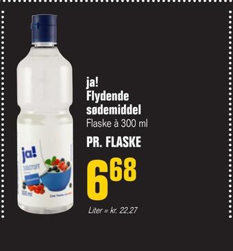 Poetzsch Padborg Ja! flydende sødemiddel tilbud