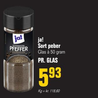 Poetzsch Padborg Ja! sort peber tilbud