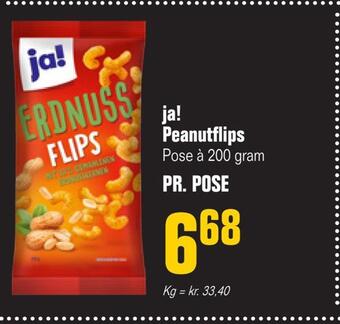 Poetzsch Padborg Ja! peanutflips tilbud