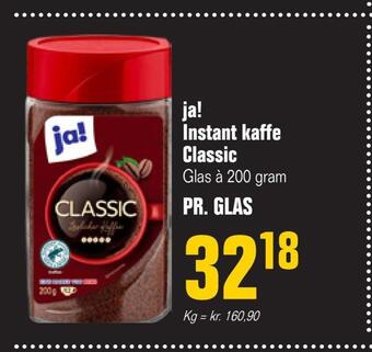 Poetzsch Padborg Ja! instant kaffe classic tilbud