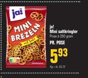 Poetzsch Padborg Ja! mini saltkringler tilbud