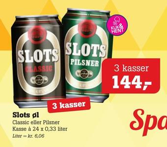 Poetzsch Padborg Slots øl tilbud