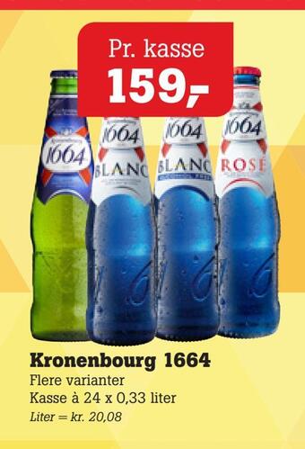 Poetzsch Padborg Kronenbourg 1664 tilbud