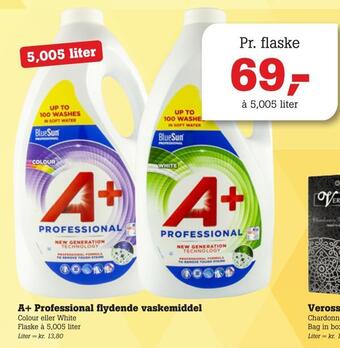 Poetzsch Padborg A+ professional flydende vaskemiddel tilbud