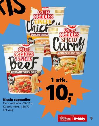 Nissin cupnudler