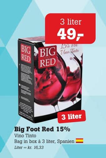 Poetzsch Padborg Big foot red 15% tilbud