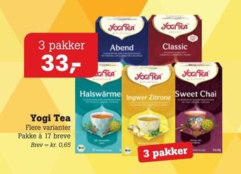 Poetzsch Padborg Yogi tea tilbud