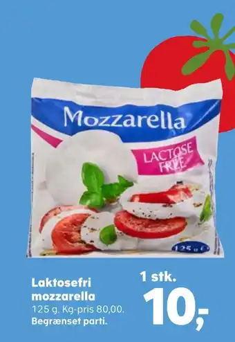 SuperBrugsen Laktosefri mozzarella tilbud