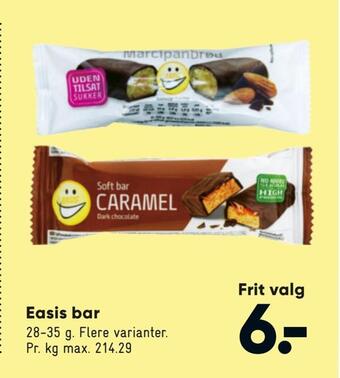 Bilka Easis bar tilbud
