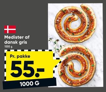 Bilka Medister af dansk gris tilbud
