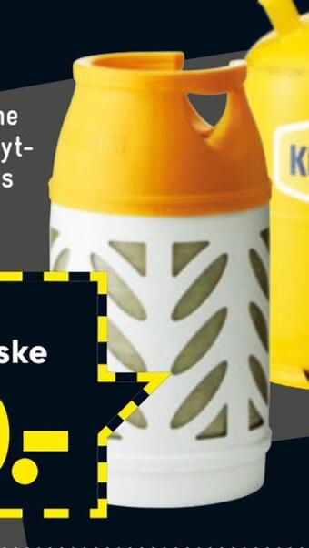 Bilka 10 kg gas letvægtsflaske tilbud