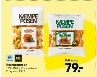 Bilka Kæmpeposen tilbud