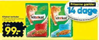 Bilka Kitekat tørfoder tilbud