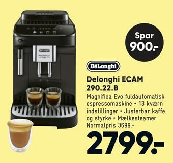 Bilka Delonghi ecam 290,22.b tilbud