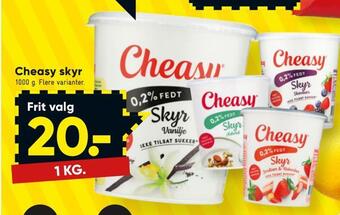 Bilka Cheasy skyr tilbud
