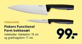 Bilka Fiskars functional form kokkesæt tilbud