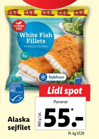 Lidl Alaska sejfilet tilbud
