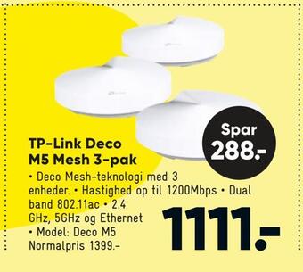 Bilka Tp-link deco m5 mesh 3-pak tilbud