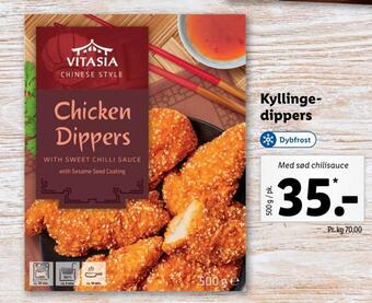 Lidl Kyllingedippers tilbud
