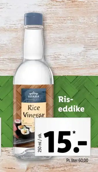Lidl Ris- eddike tilbud