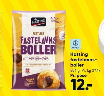 Bilka Hatting fastelavns boller tilbud
