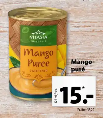 Lidl Mangopuré tilbud
