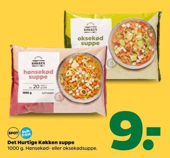Netto Det hurtige køkken suppe tilbud