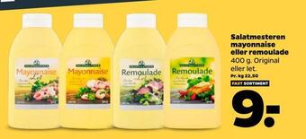 Netto Salatmesteren mayonnaise eller remoulade tilbud