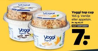 Netto Yoggi top cup tilbud