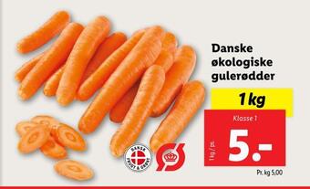 Danske økologiske gulerødder