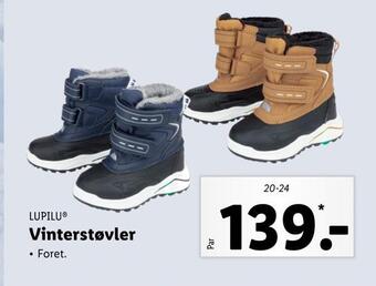 Lidl Vinterstøvler tilbud