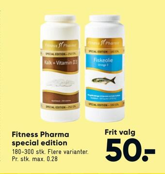 Bilka Fitness pharma special edition tilbud
