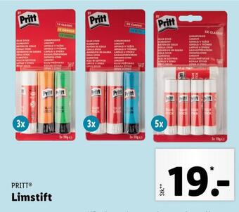 Lidl Limstift tilbud