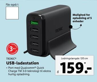 Lidl Usb-ladestation tilbud