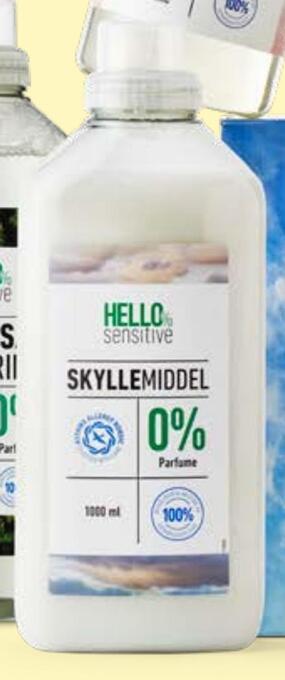Netto Hello sensitive skyllemiddel tilbud