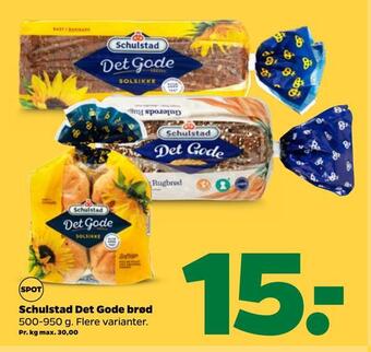 Netto Schulstad det gode brød tilbud