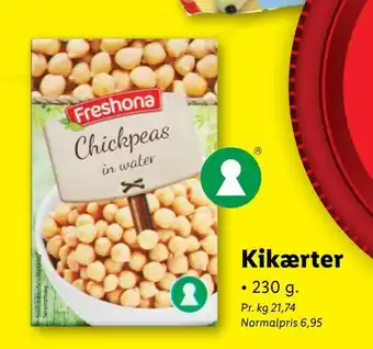 Lidl Kikærter tilbud